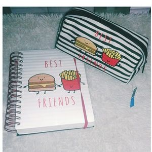 Best Friends 2pc Stationery